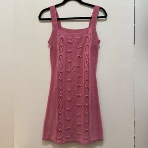 Reformation Cento Knit Mini Dress